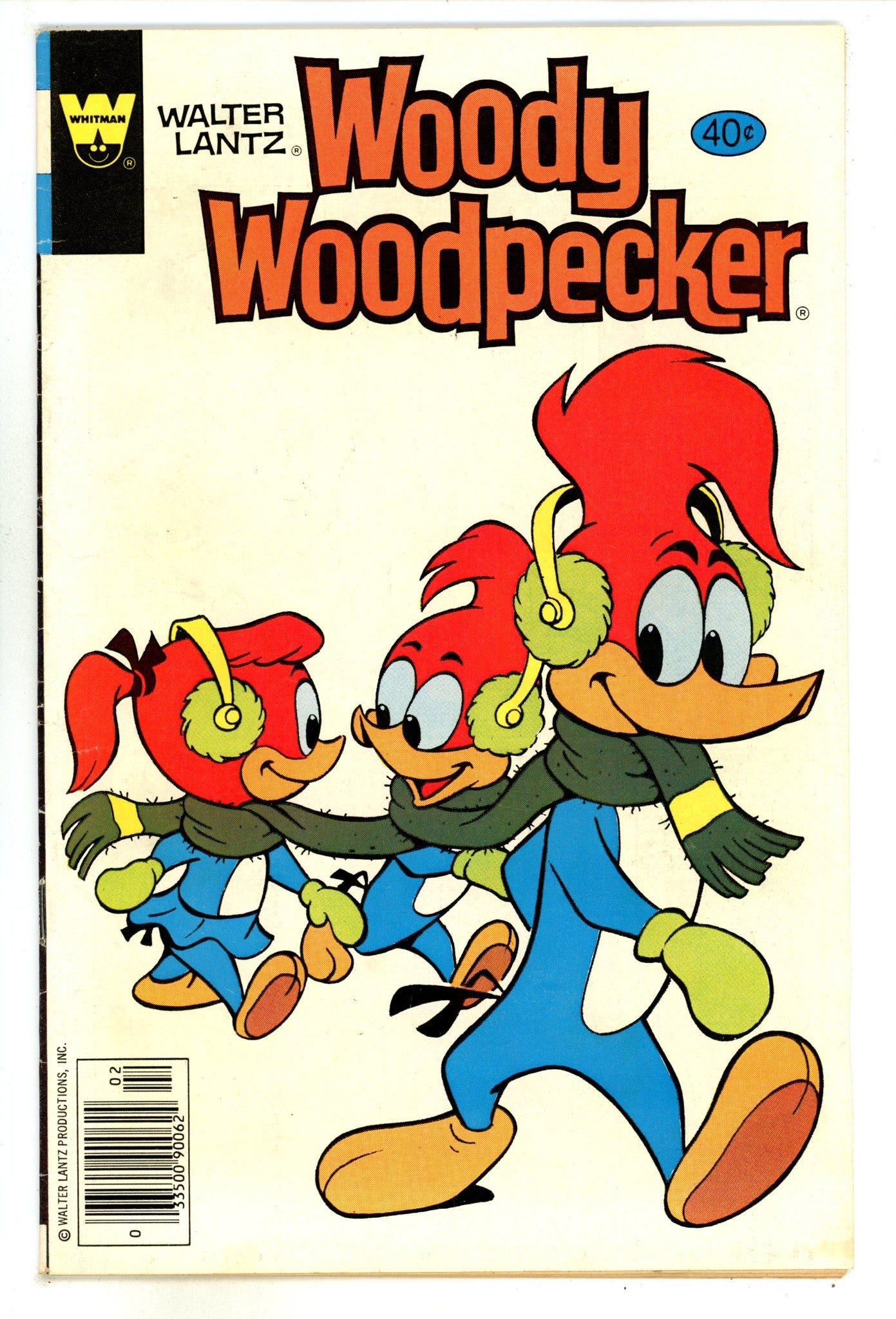 Walter Lantz Woody Woodpecker 187 Low Grade (1980) Whitman Variant 
