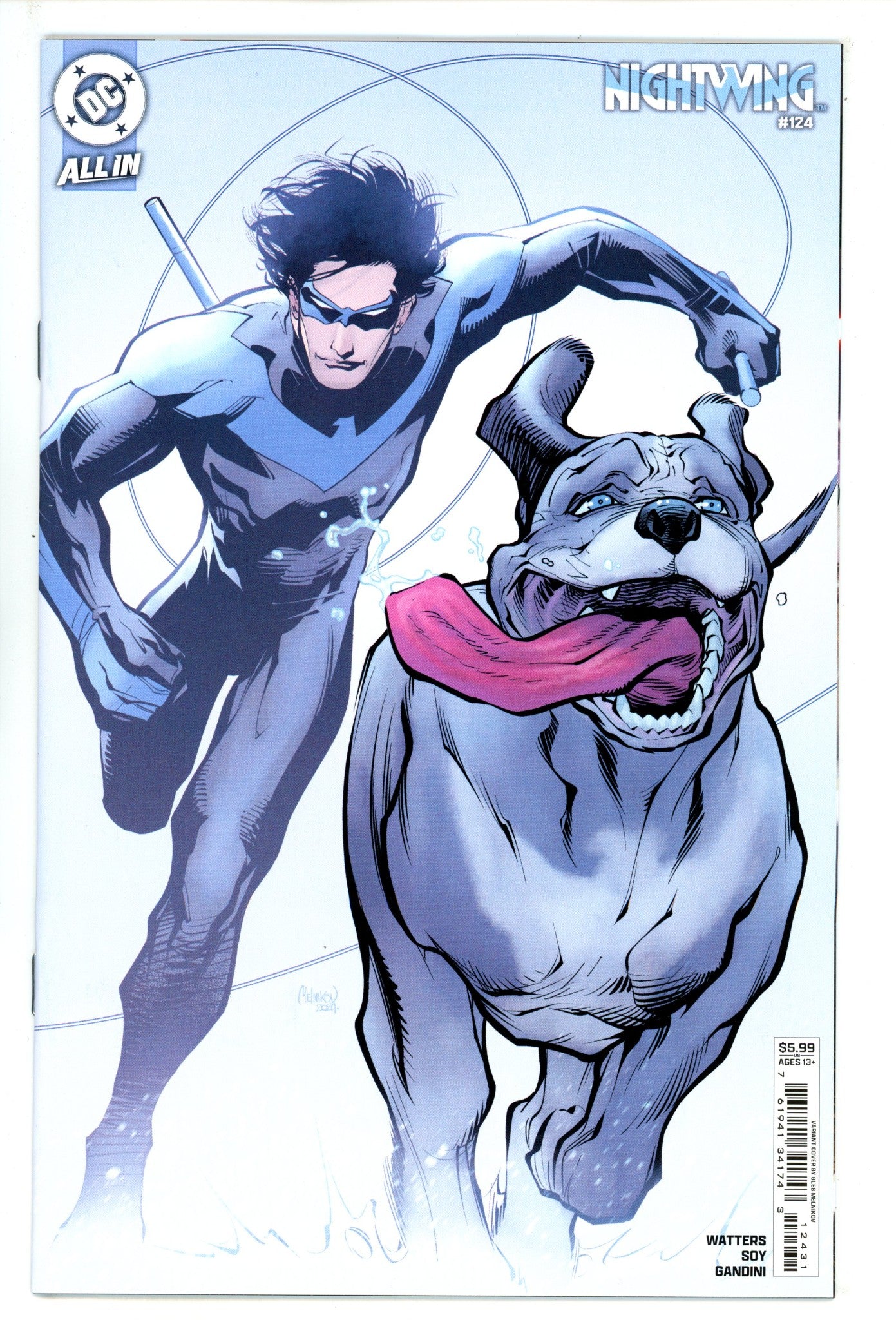 Nightwing Vol 4 124 Melnikov Variant (2025)
