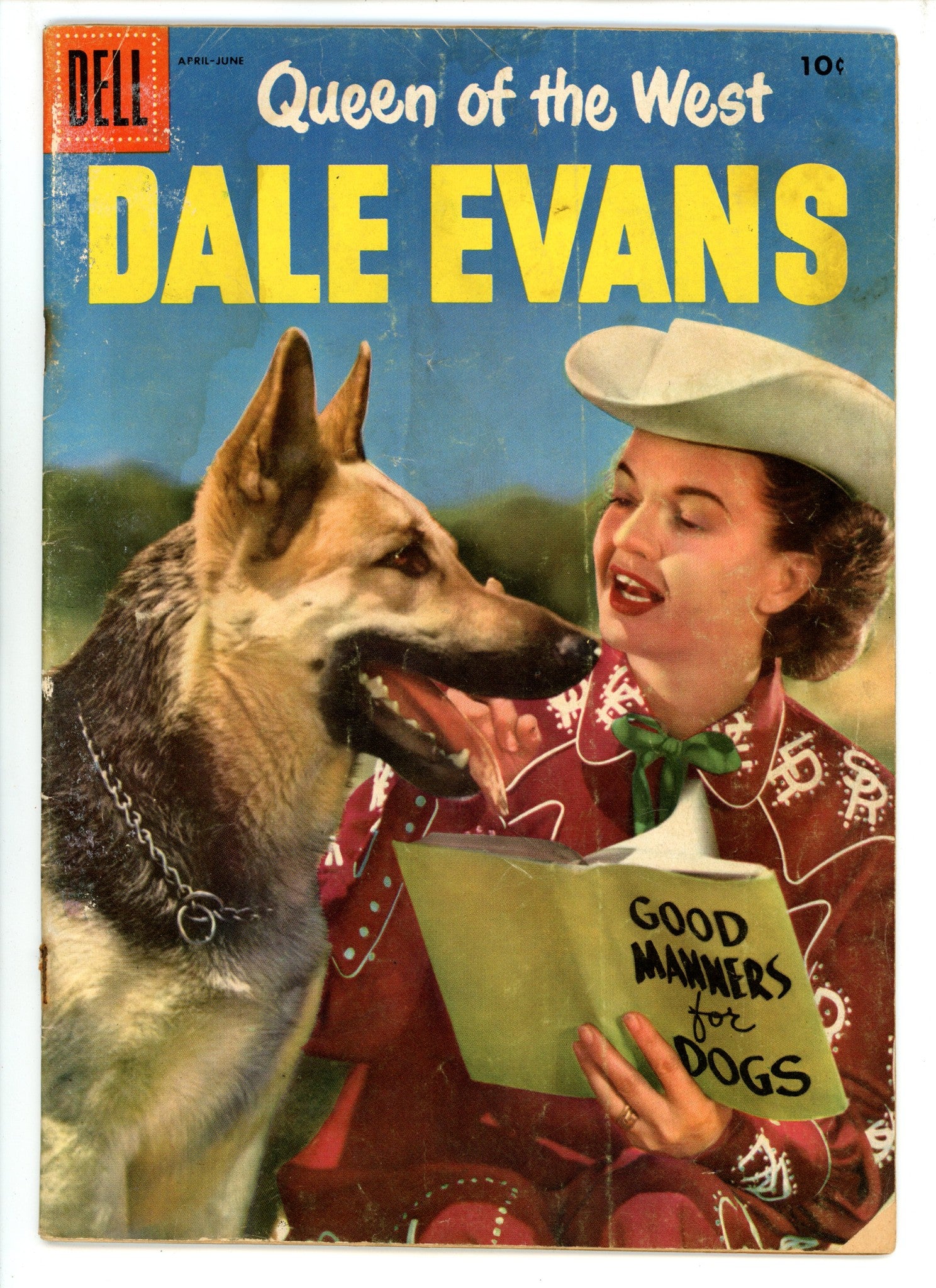 Queen of the West Dale Evans 11 Cover Detached (1956) 