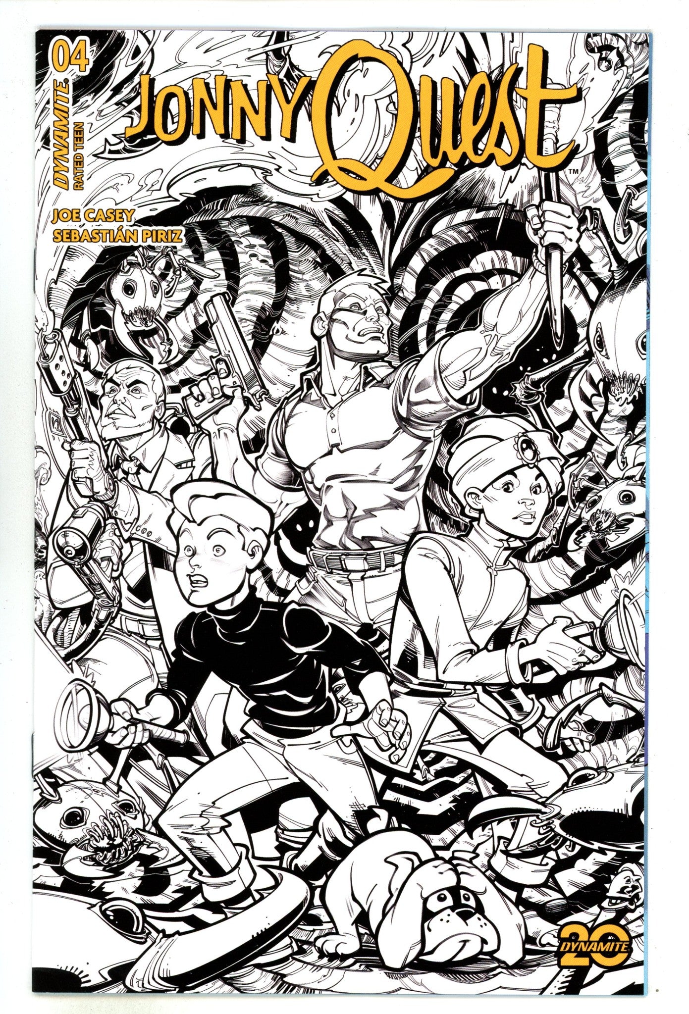Jonny Quest 4 Quest B&W Incentive Variant (2024)