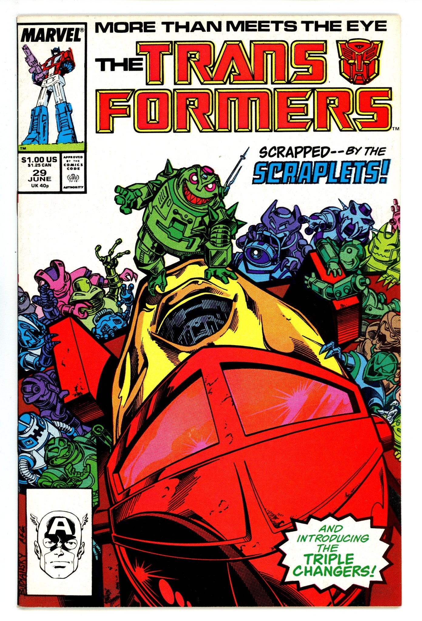 The Transformers 29 Mid Grade (1987) 