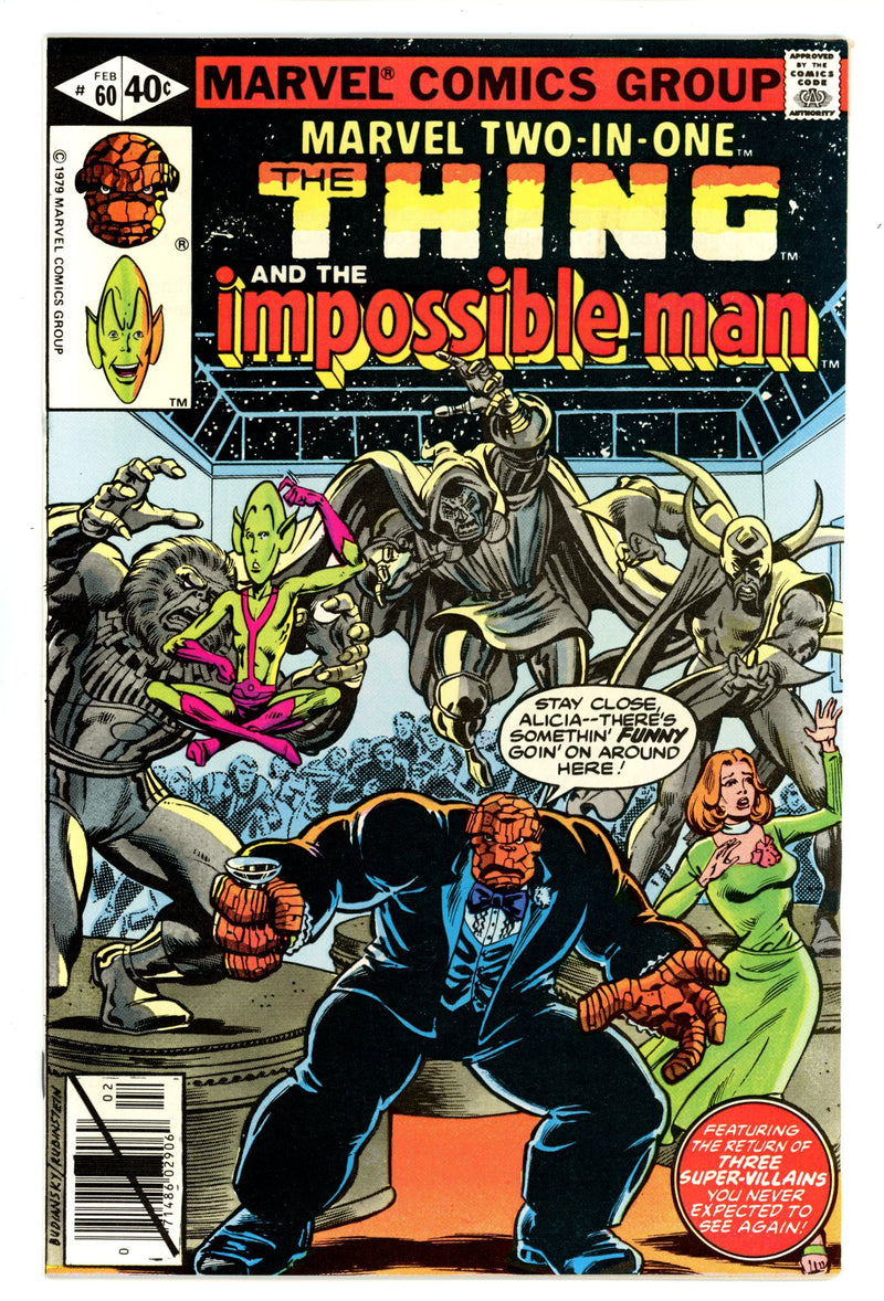 Marvel Two-in-One Vol 1 60 Mid Grade (1980) 