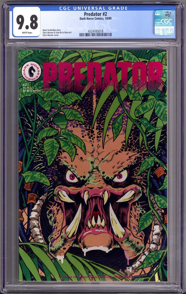 Predator Vol 1 2 CGC 9.8 (NM/M) (1989)