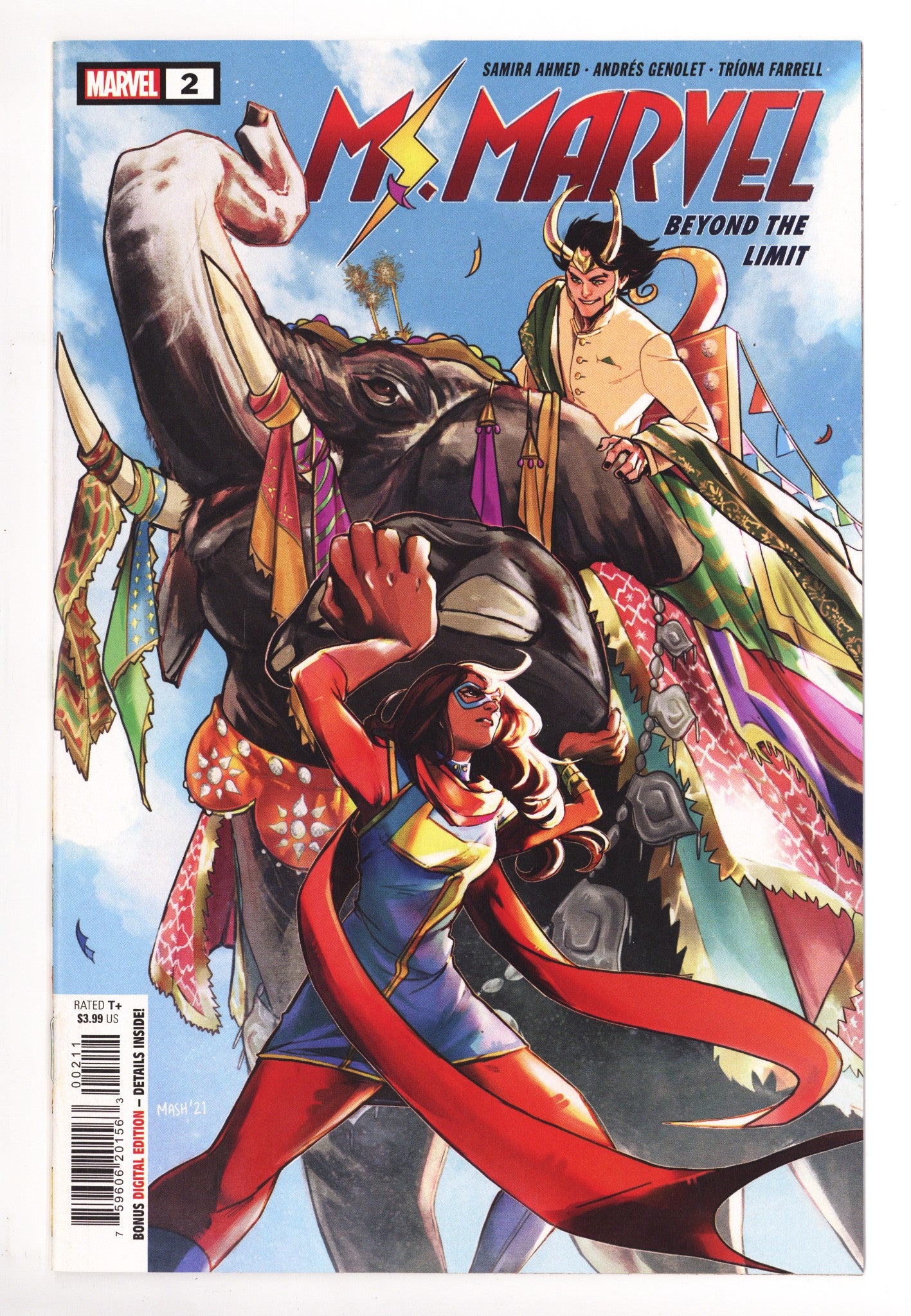 Ms. Marvel: Beyond the Limit   2  High Grade   (2022)        