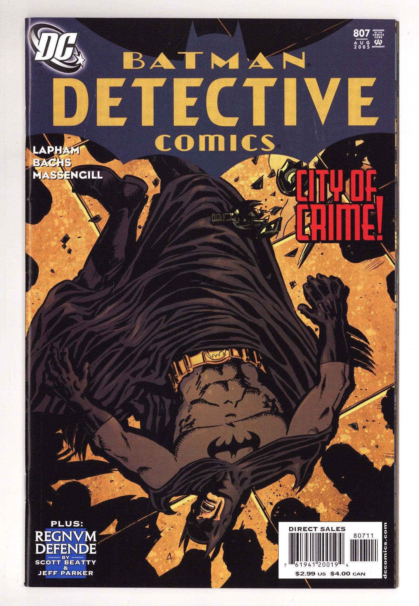 Detective Comics Vol 1 807 Mid Grade (2005) 