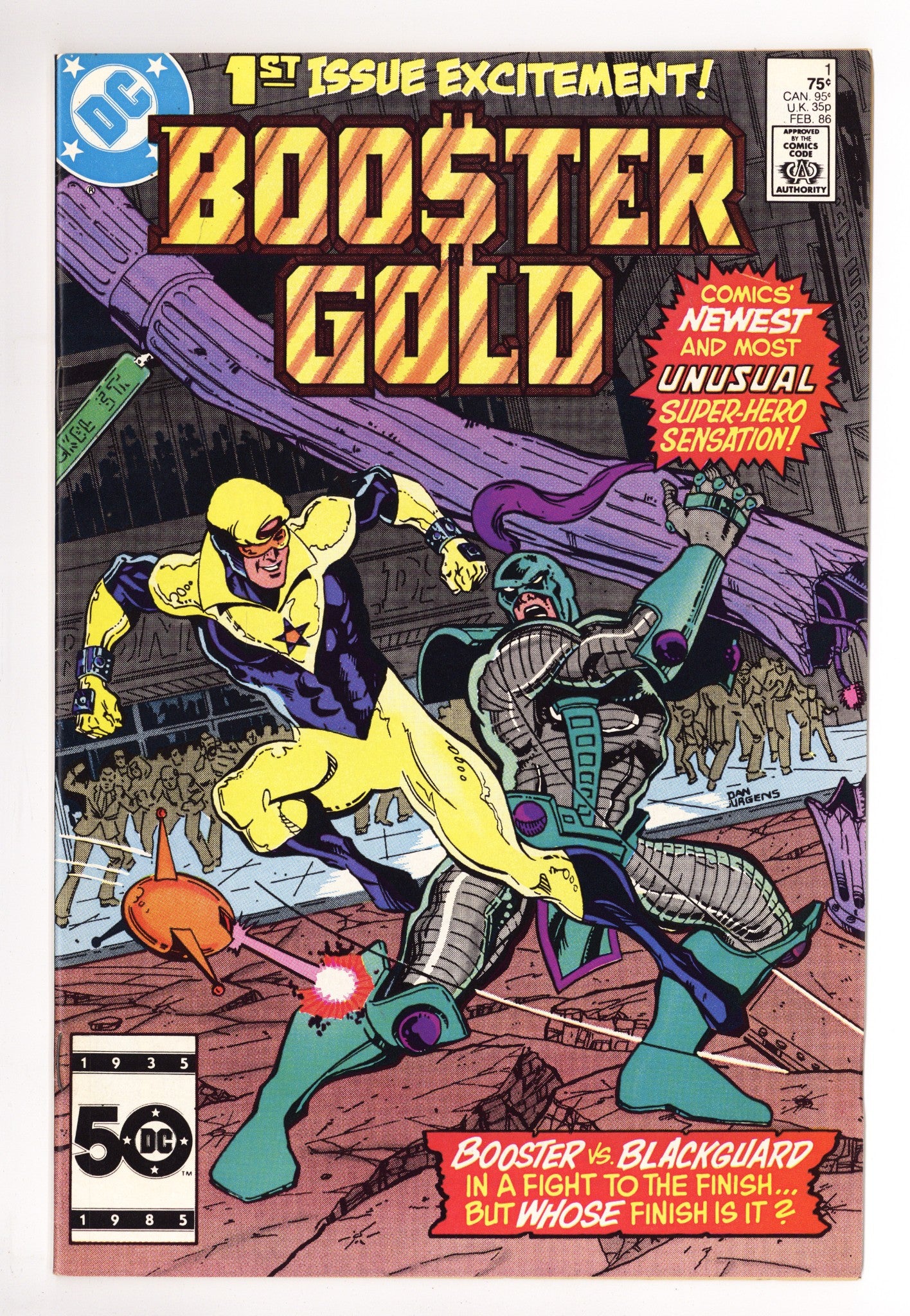 Booster Gold Vol 1 1 VF (8.0) (1986) 