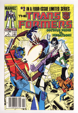 The Transformers 2 VF/NM (9.0) (1984) Canadian Price Variant