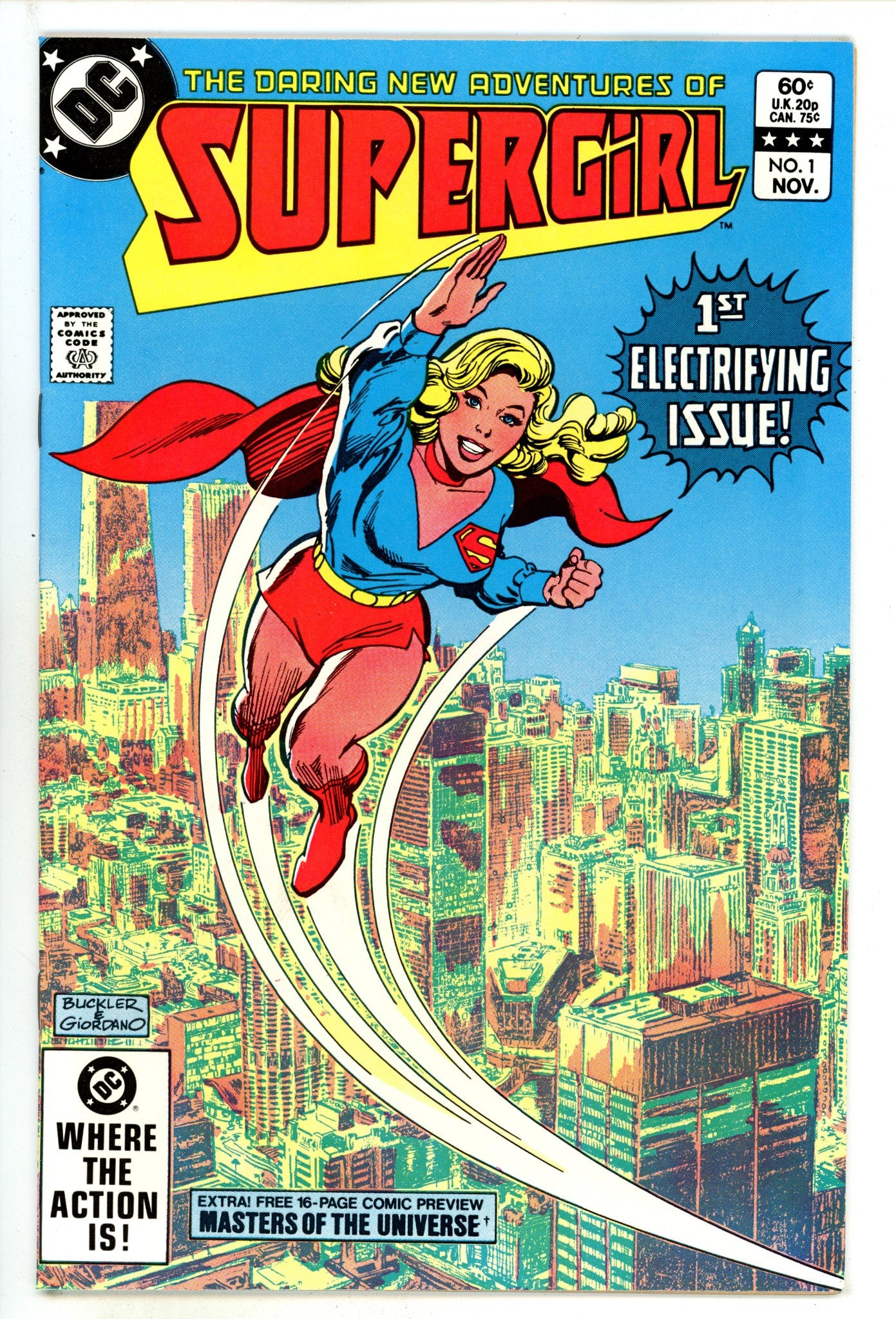 The Daring New Adventures of Supergirl 1 VF/NM (9.0) (1982) 