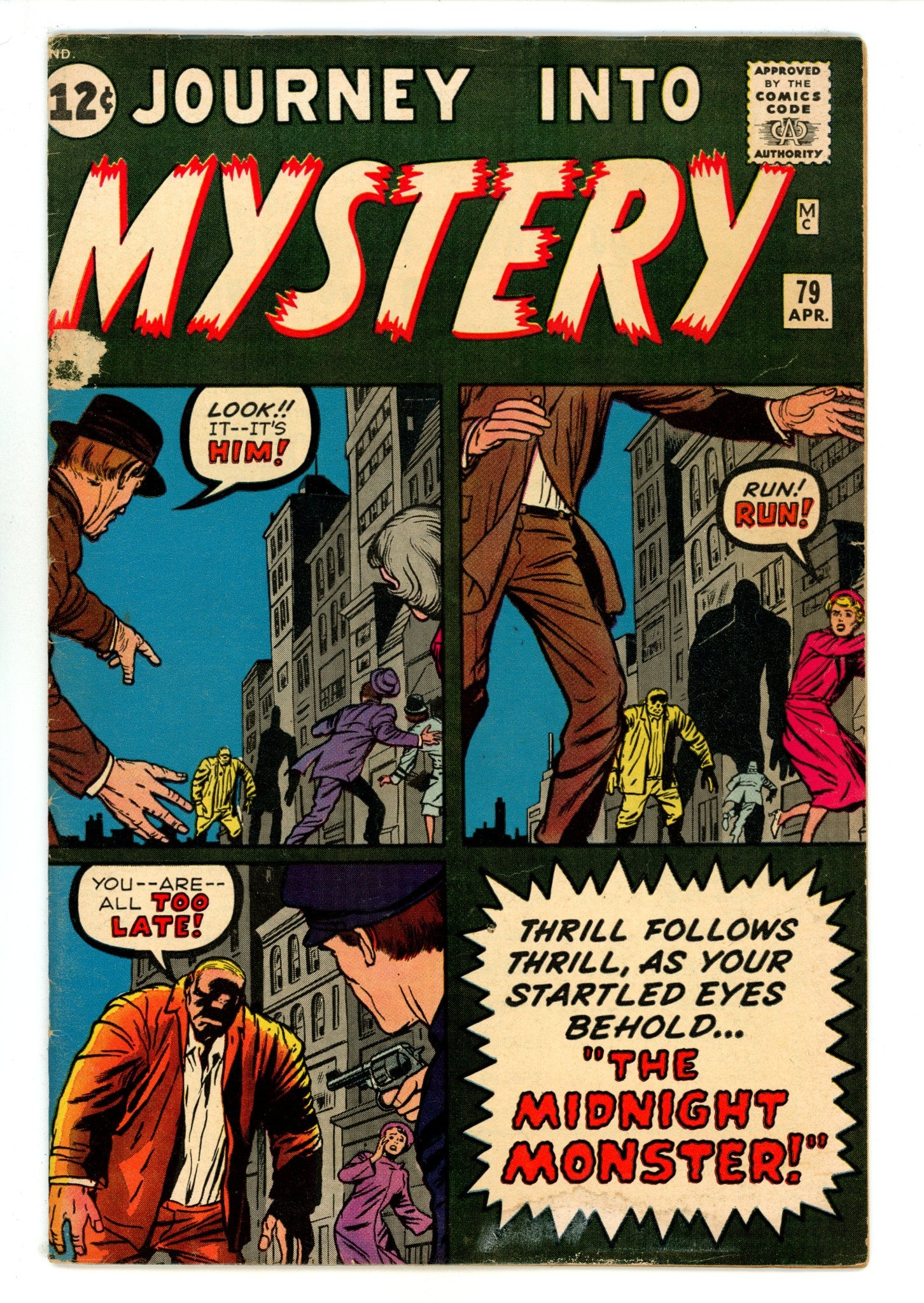 Journey into Mystery Vol 1 79 VG/FN (5.0) (1962) 