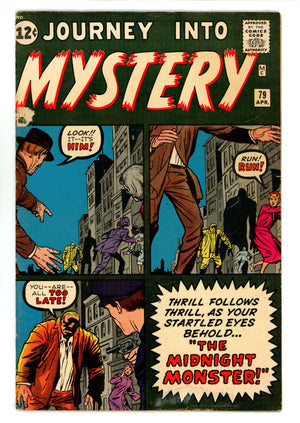 Journey into Mystery Vol 1 79 VG/FN (5.0) (1962) 