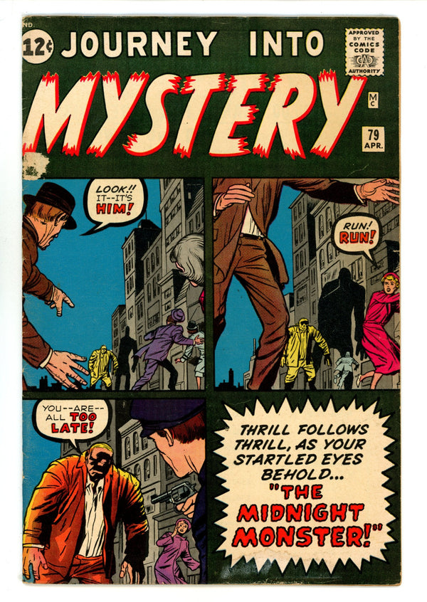 Journey into Mystery Vol 1 79 VG/FN (5.0) (1962)
