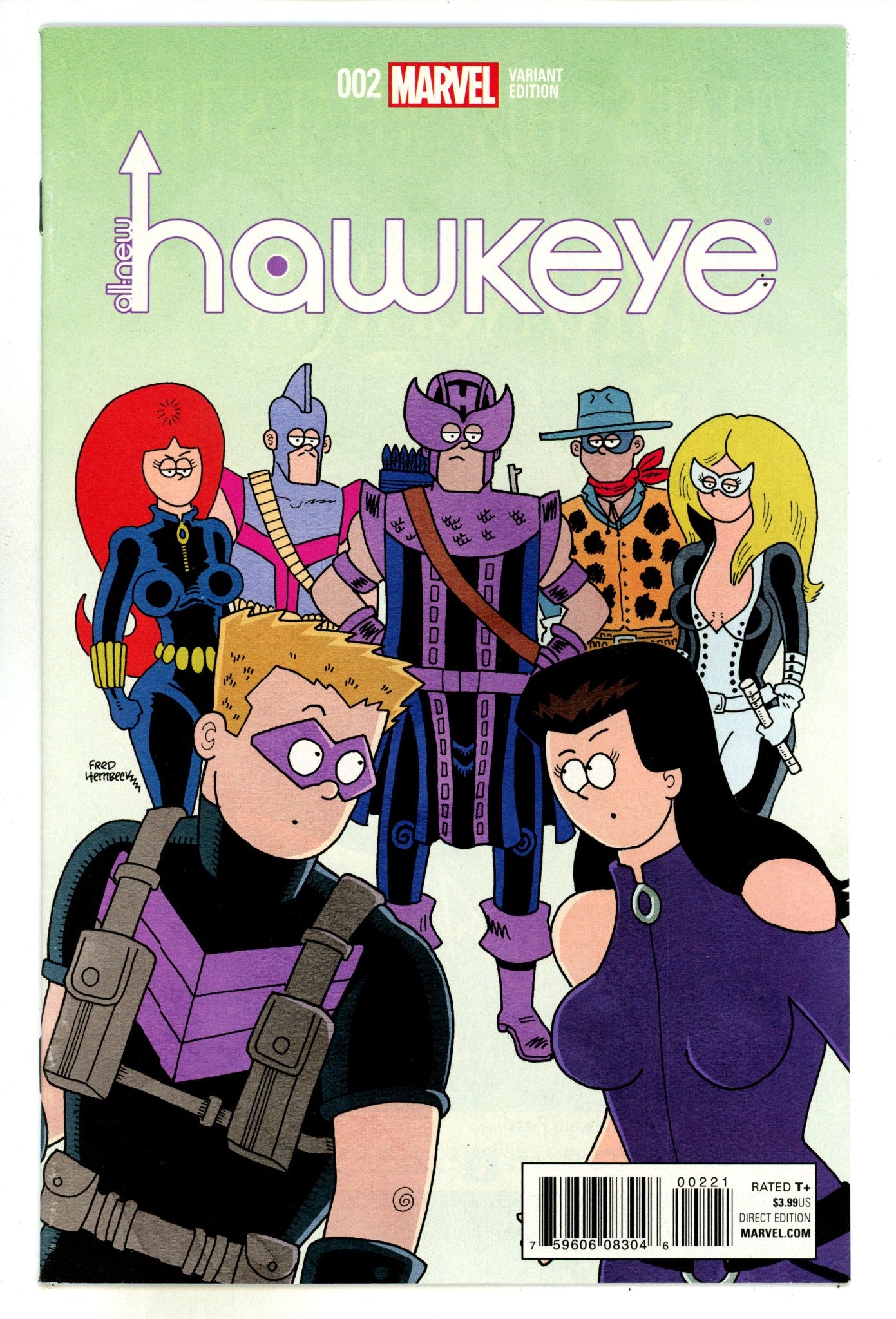 All-New Hawkeye Vol 2 2 High Grade (2016) Hembeck Incentive Variant 