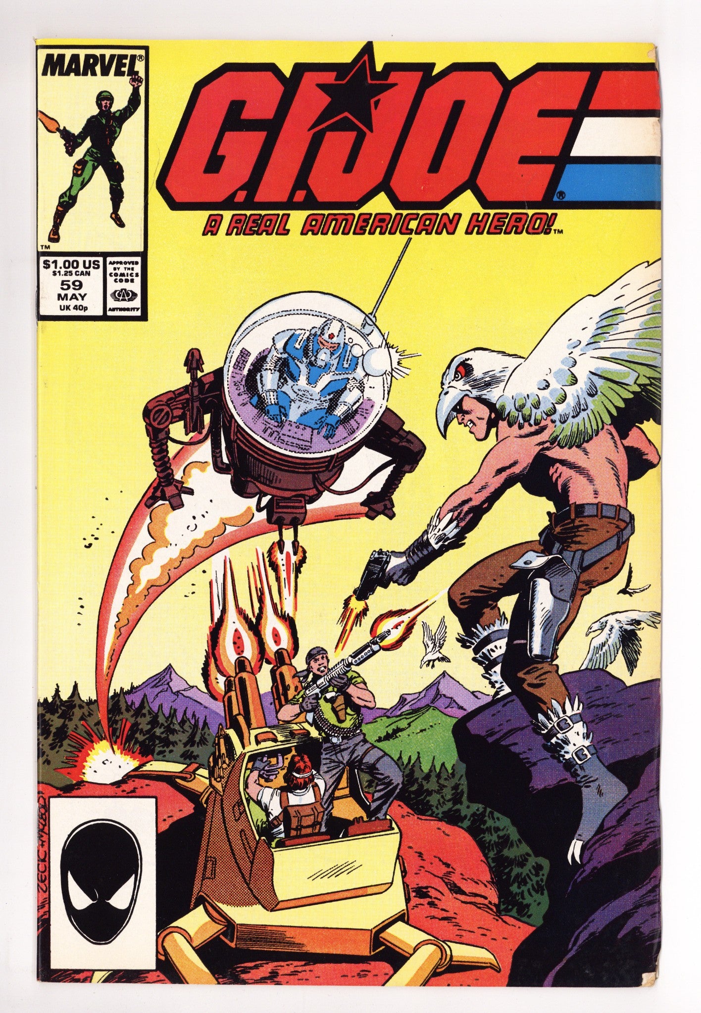 G.I. Joe, A Real American Hero 59 Low Grade (1987) 