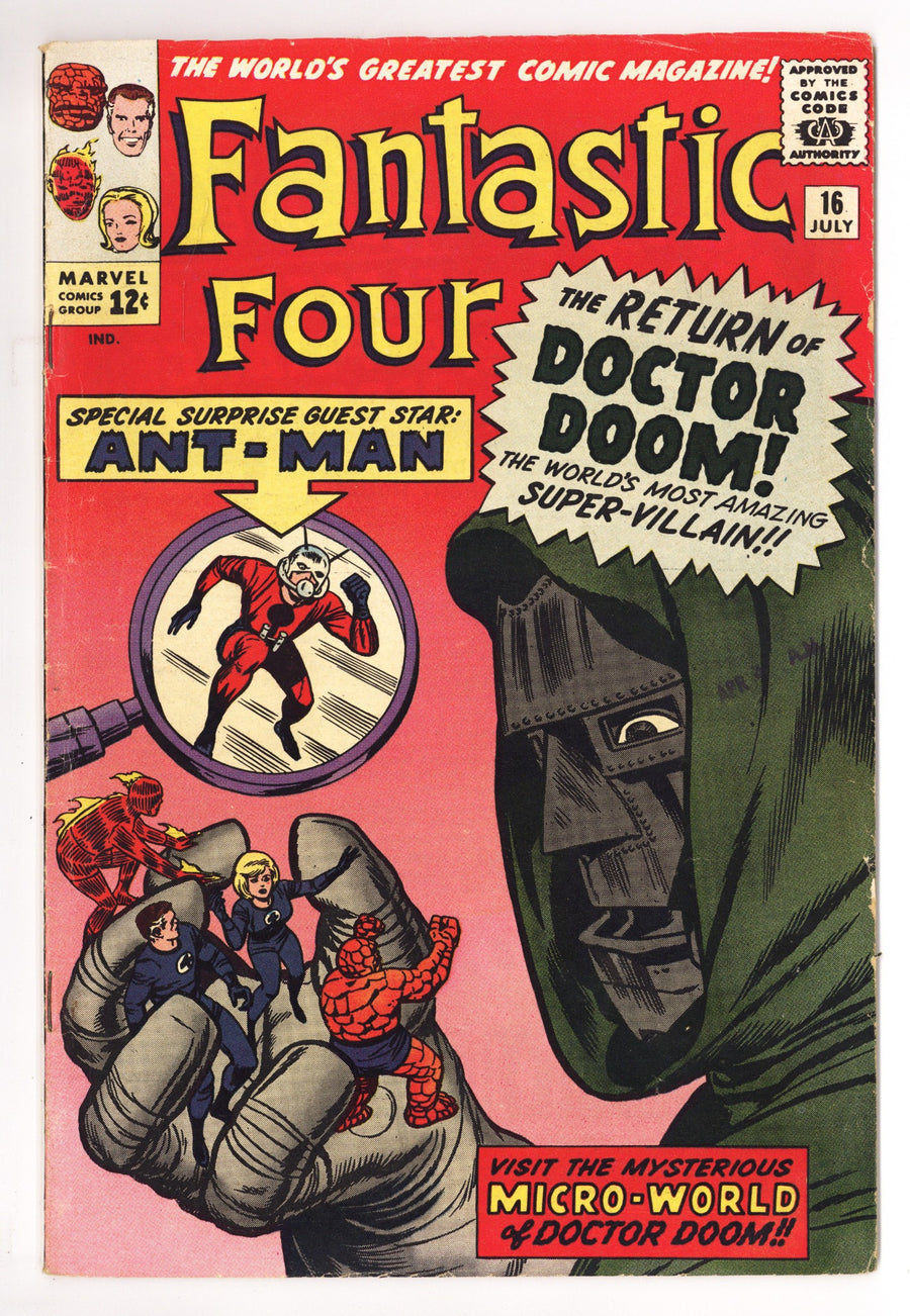 Fantastic Four Vol 1 16 VG/FN (5.0) (1963) 