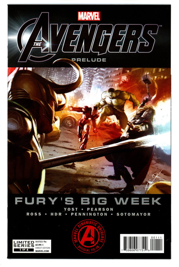 Marvel's the Avengers Prelude: Fury's Big Week 1 NM- (9.2) (2012)
