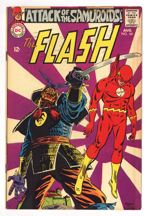The Flash Vol 1 181  VG+ (4.5)   (1968)