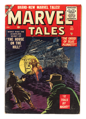 Marvel Tales Vol 1 143 GD/VG (3.0) (1956)