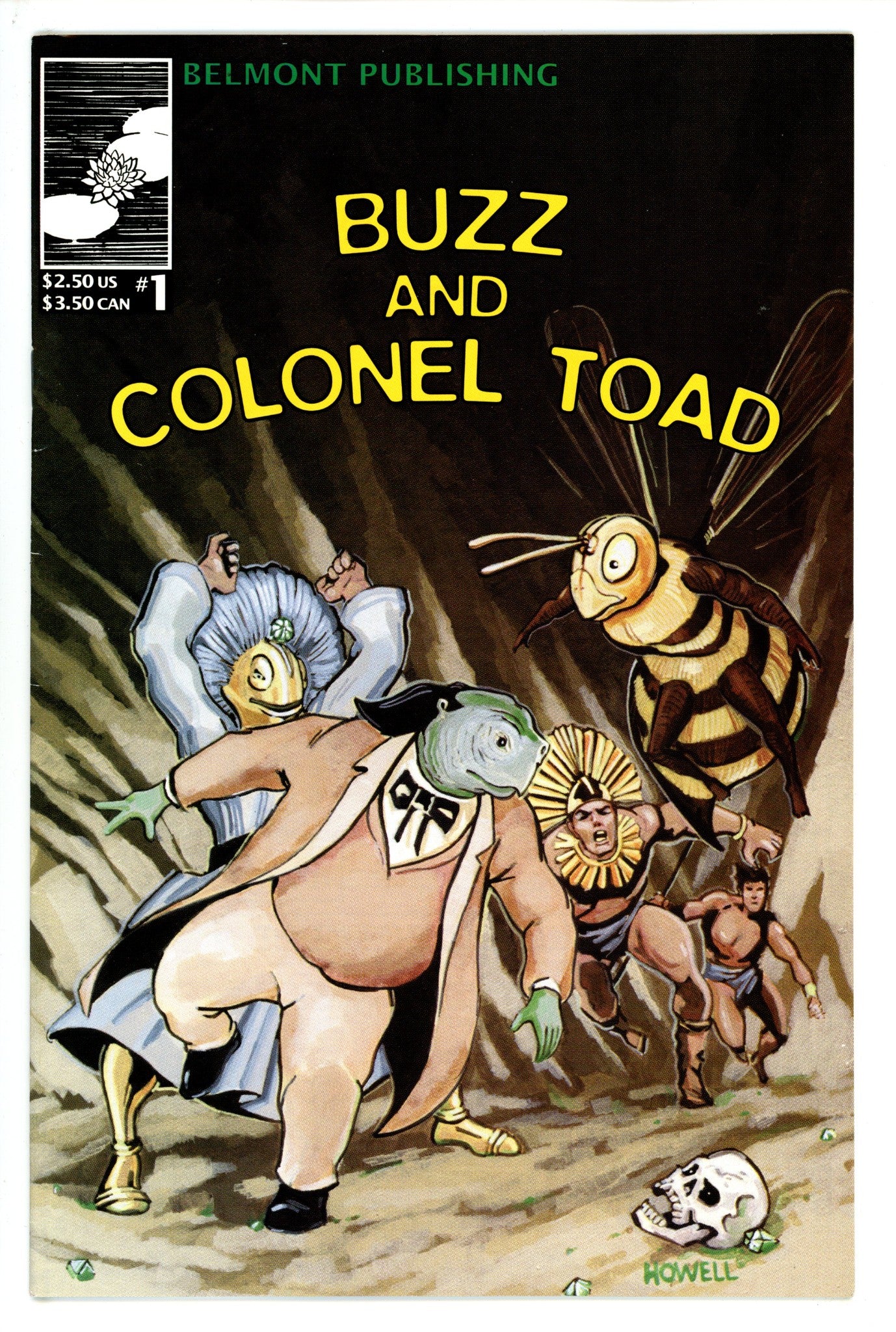 Buzz and Colonel Toad 1 VF- (1997)