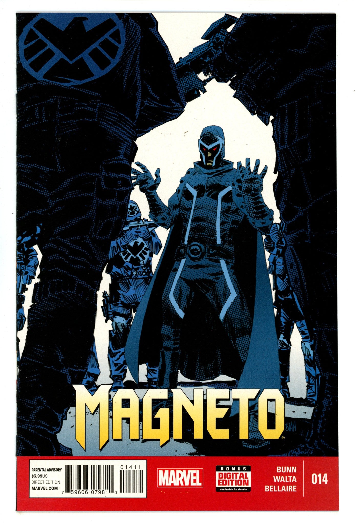 Magneto Vol 3 14 High Grade (2015) 
