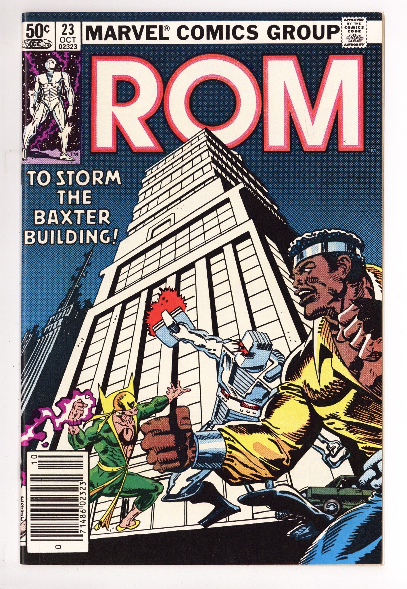 Rom Vol 1 23 High Grade (1981) Newsstand 