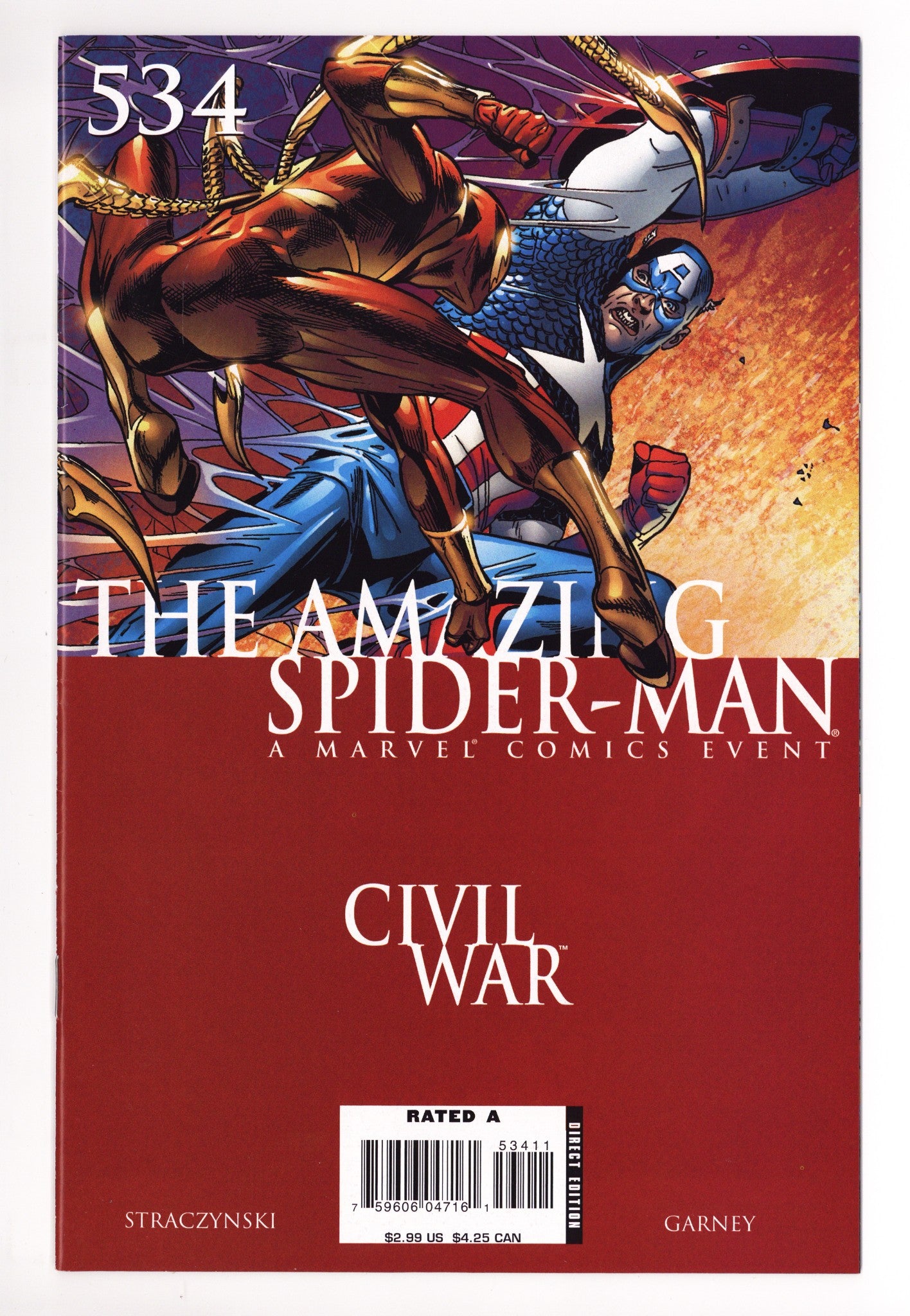 The Amazing Spider-Man Vol 2 534 High Grade (2006) 