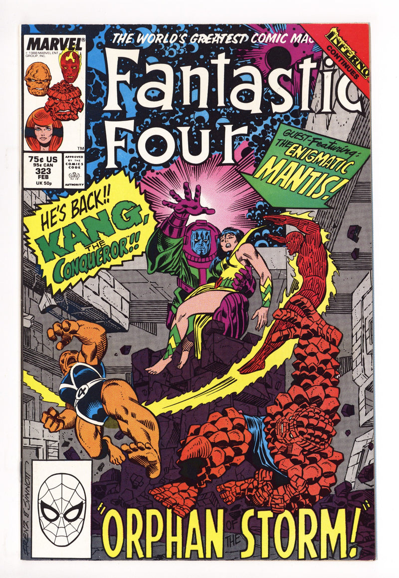 Fantastic Four Vol 1 323 High Grade (1989) 