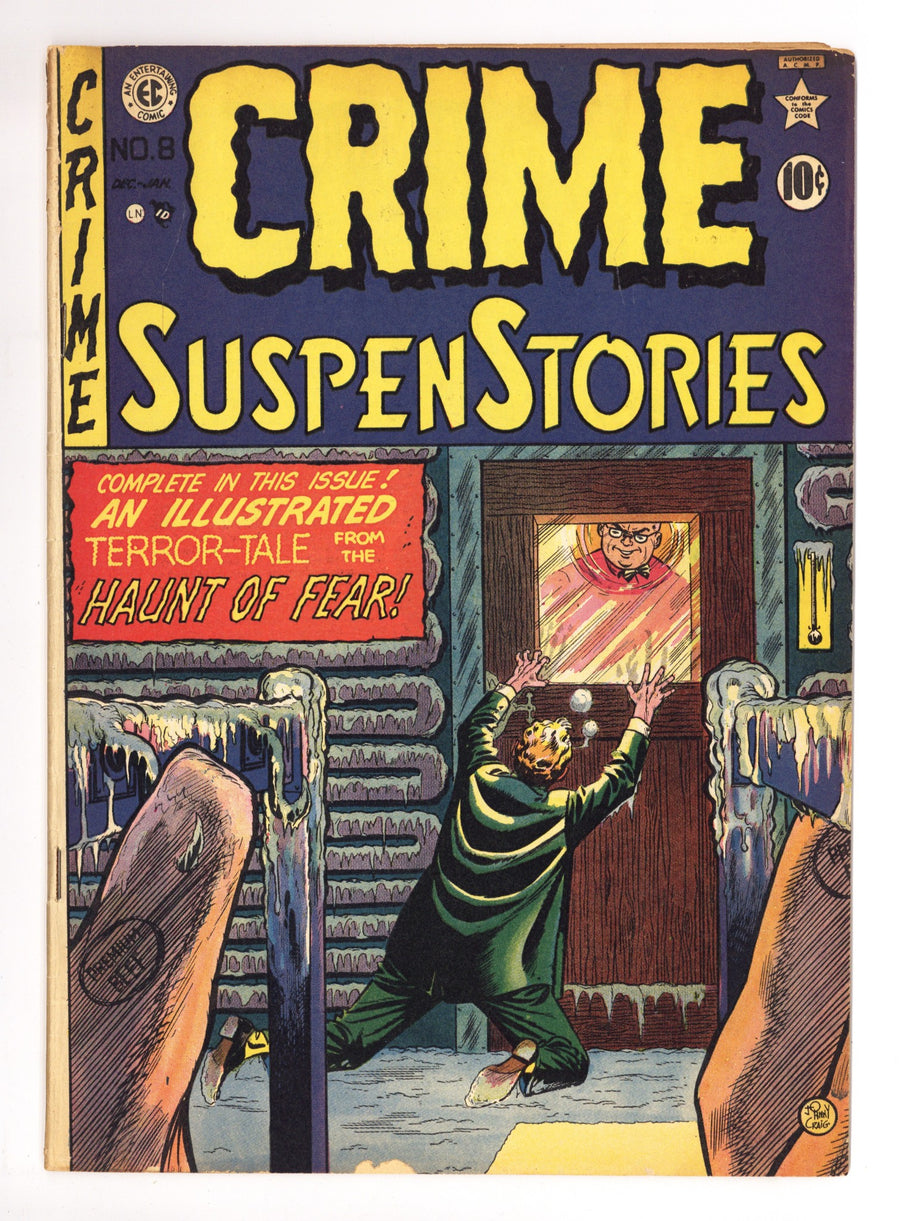 Crime SuspenStories Vol 1 8 VG (4.0) (1951) 