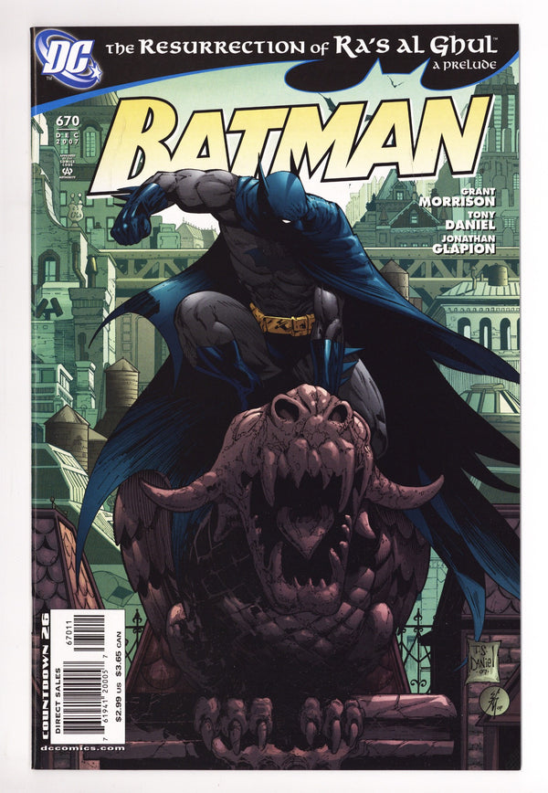 Batman Vol 1 670 High Grade (2007)