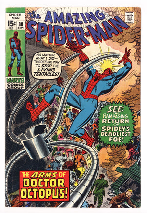The Amazing Spider-Man Vol 1 88 VF- (7.5) (1970)
