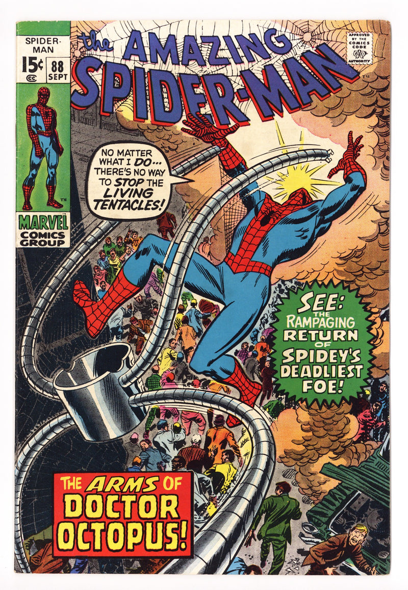 The Amazing Spider-Man Vol 1 88 VF- (7.5) (1970) 