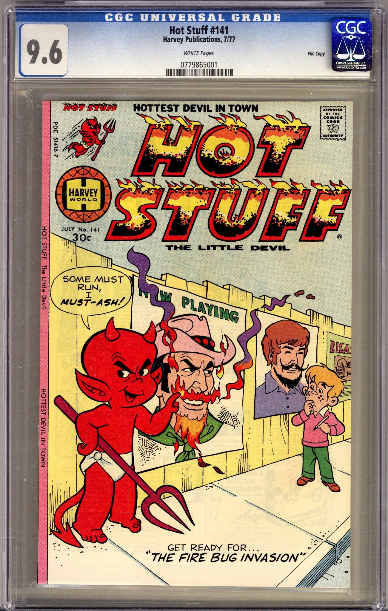 Hot Stuff, the Little Devil 141 CGC 9.6 (NM+) File Copy (1977) 