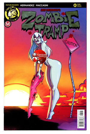 Zombie Tramp Vol 3 61 NM- (9.2) (2019) Federhenn Risque Variant