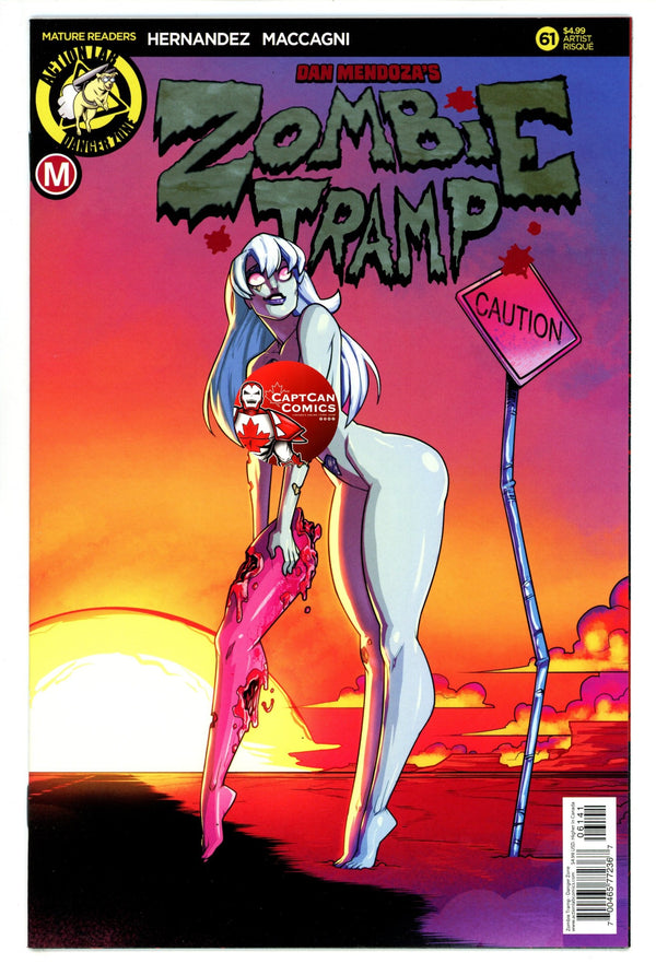 Zombie Tramp Vol 3 61 NM- (9.2) (2019) Federhenn Risque Variant