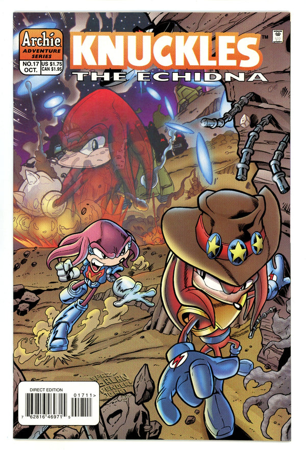 Knuckles the Echidna 17 VF (8.0) (1998)