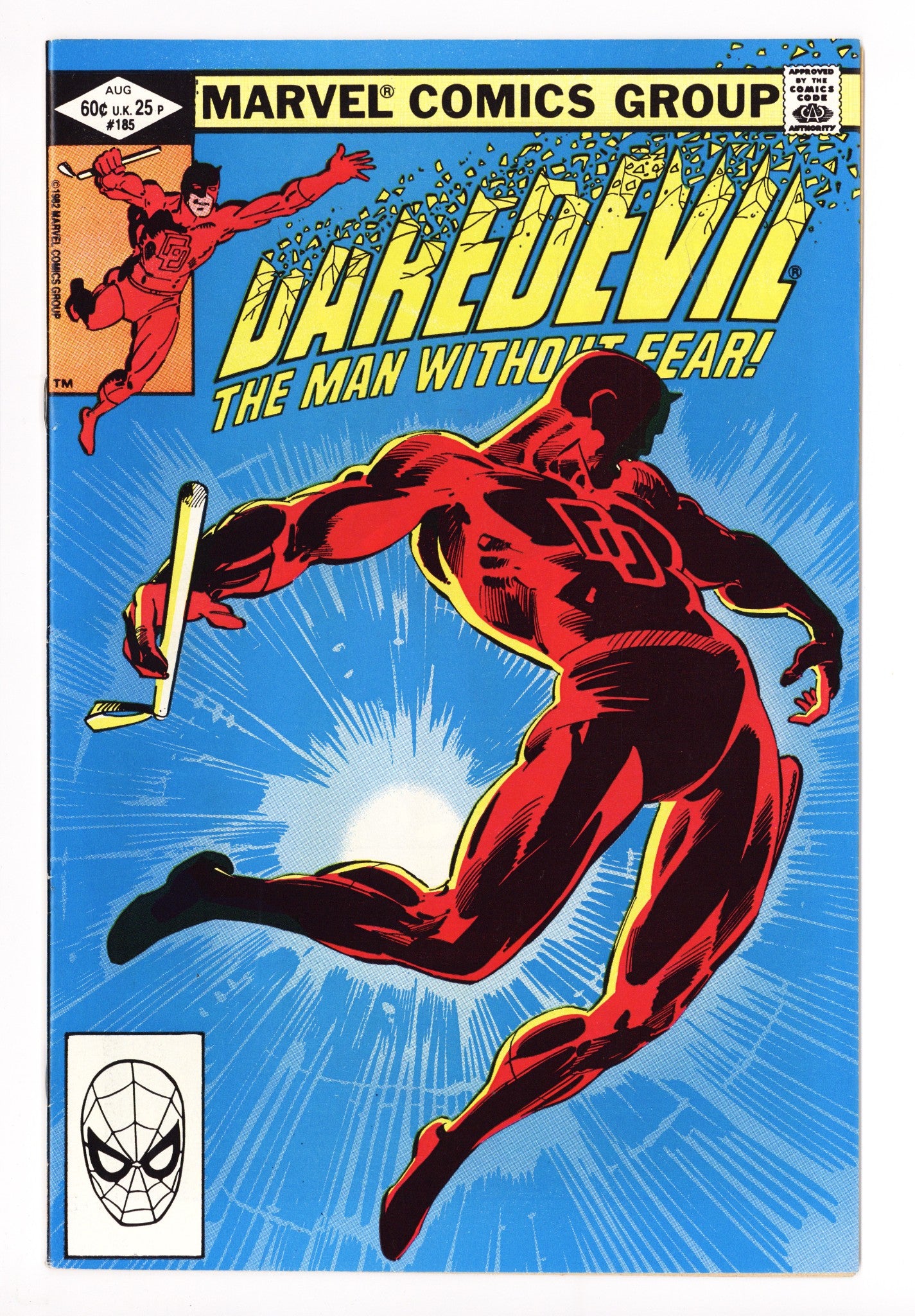Daredevil Vol 1 185 VF- (7.5) (1982) 
