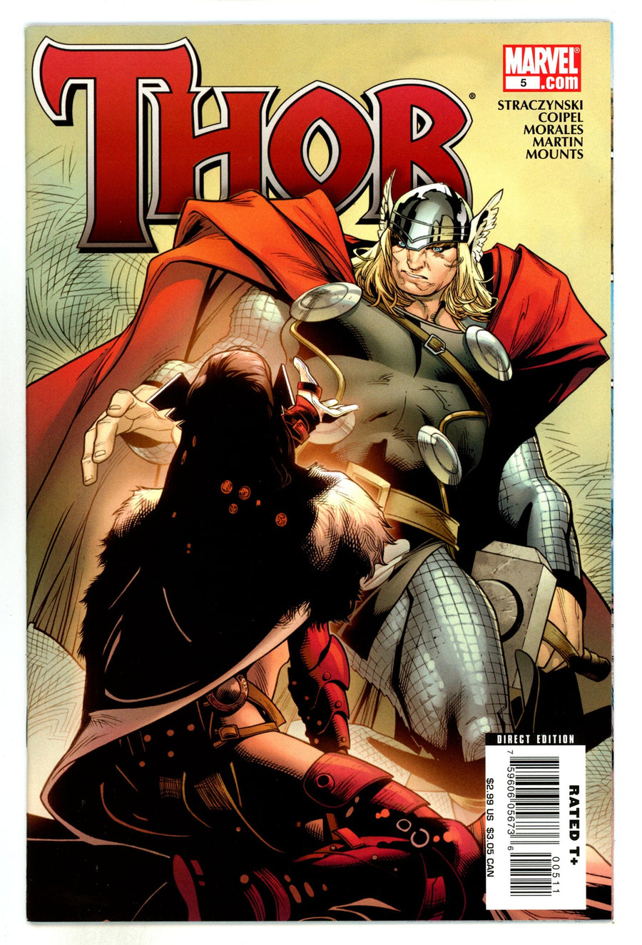 Thor Vol 3 5  NM- (9.2)  (2008)  