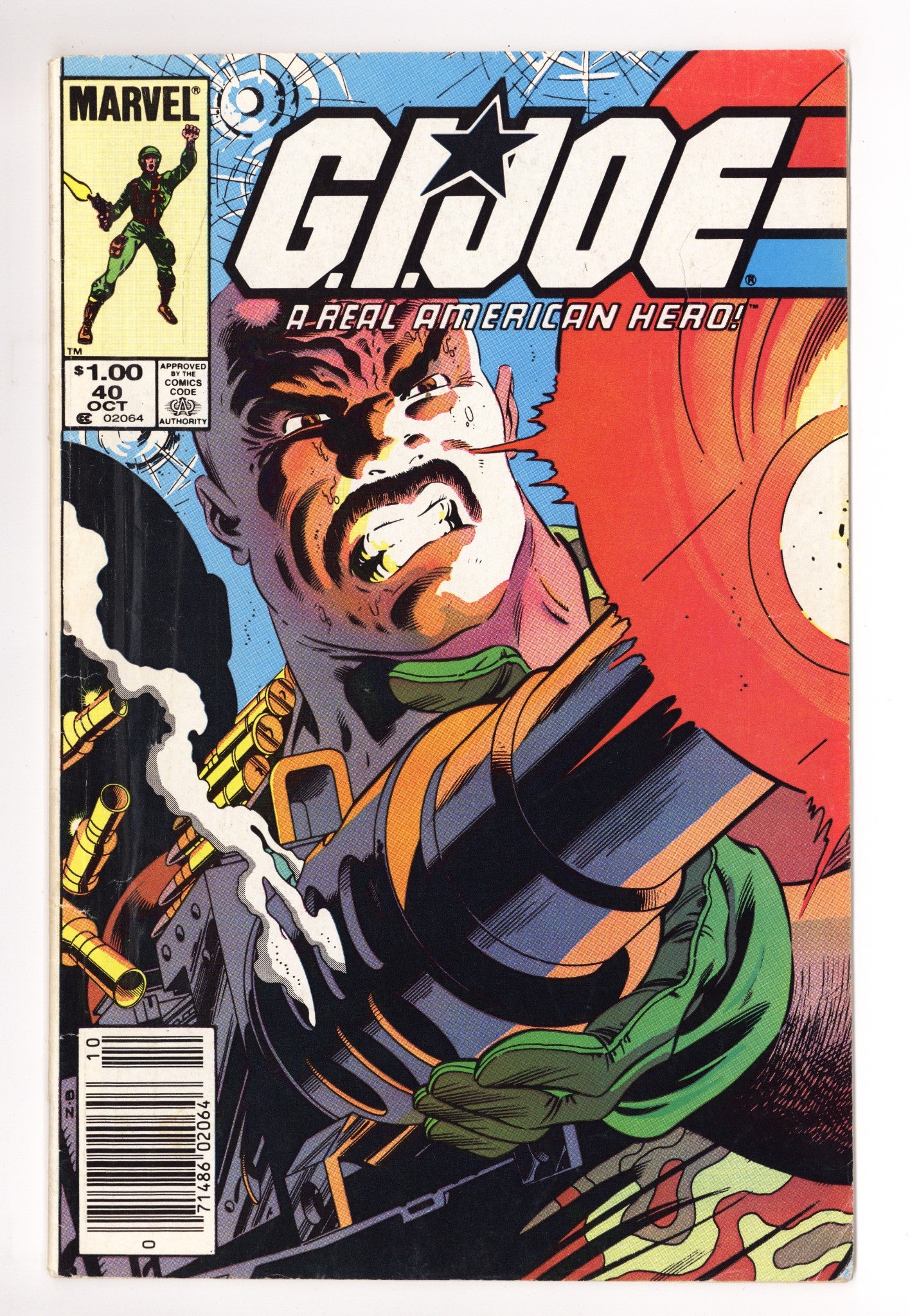 G.I. Joe, A Real American Hero 40 GD/VG (3.0) (1985) Canadian Price Variant 
