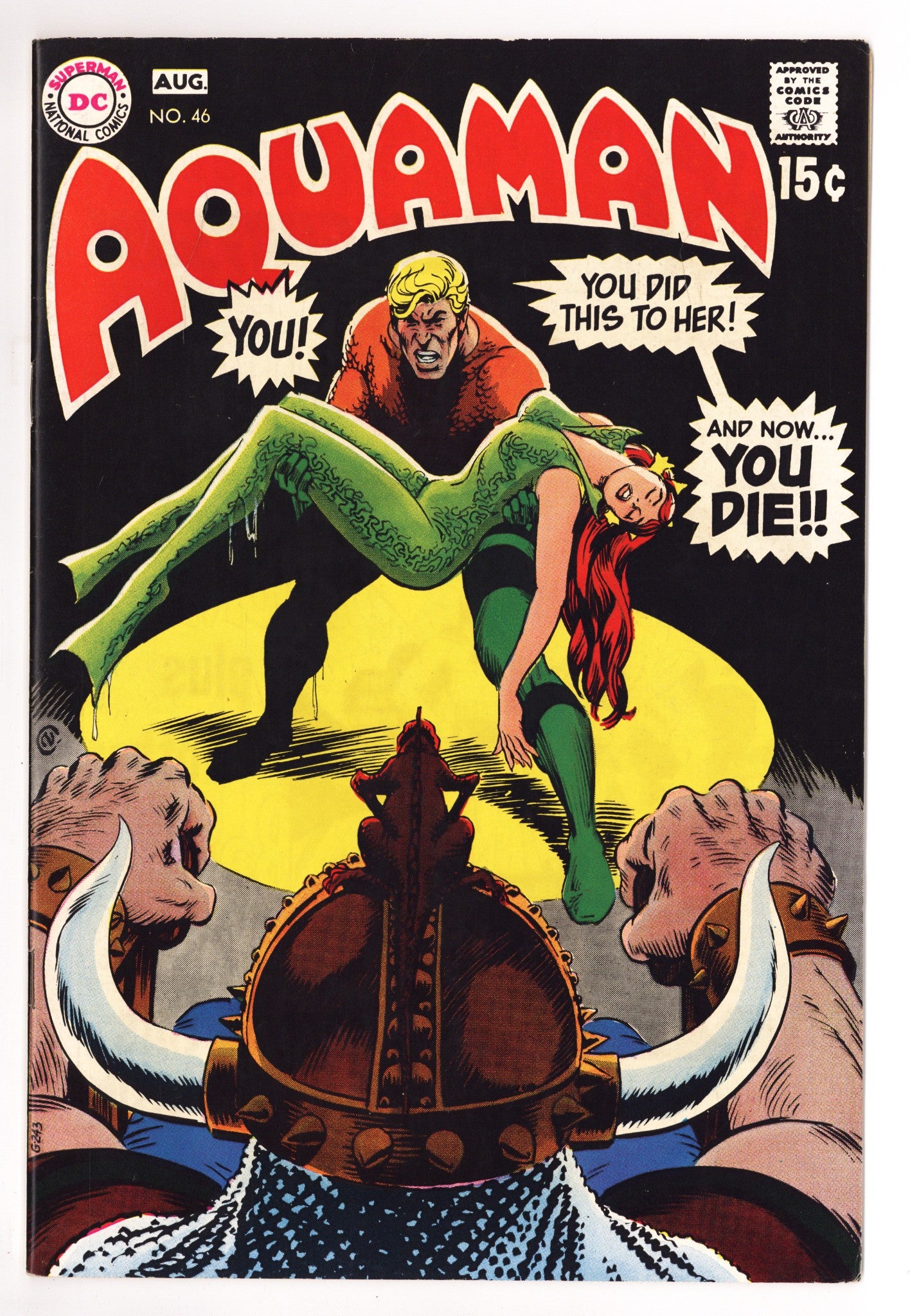Aquaman Vol 1 46 VF (8.0) (1969) 