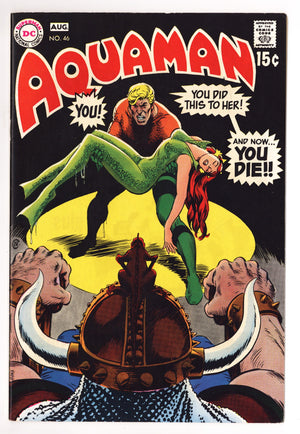 Aquaman Vol 1 46 VF (8.0) (1969)
