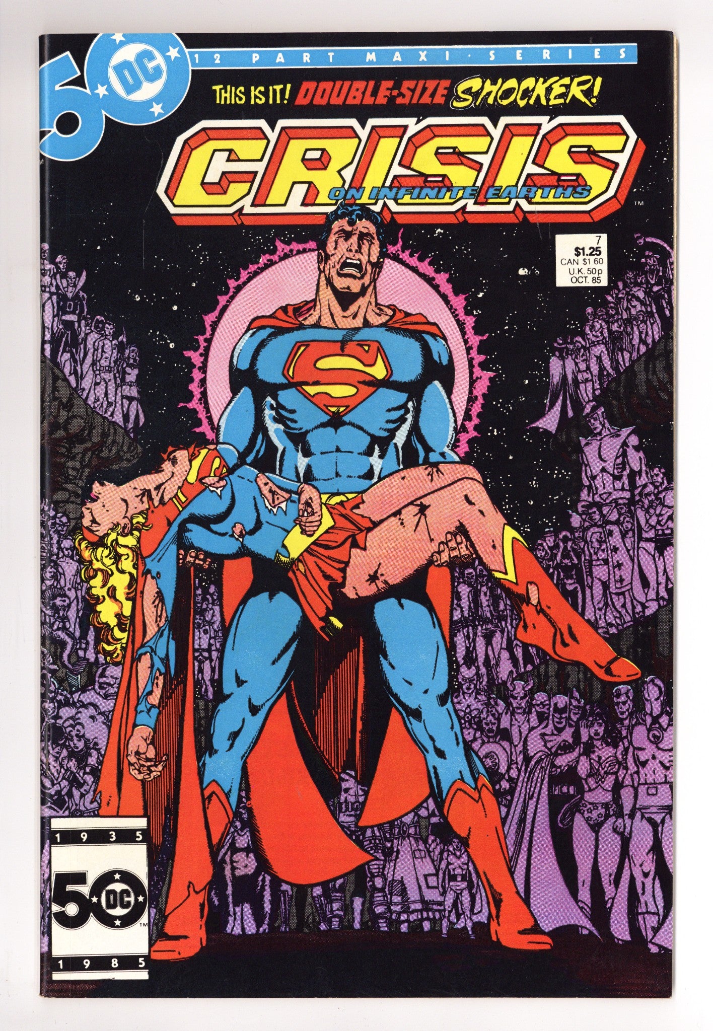 Crisis on Infinite Earths 7 FN/VF (7.0) (1985) 