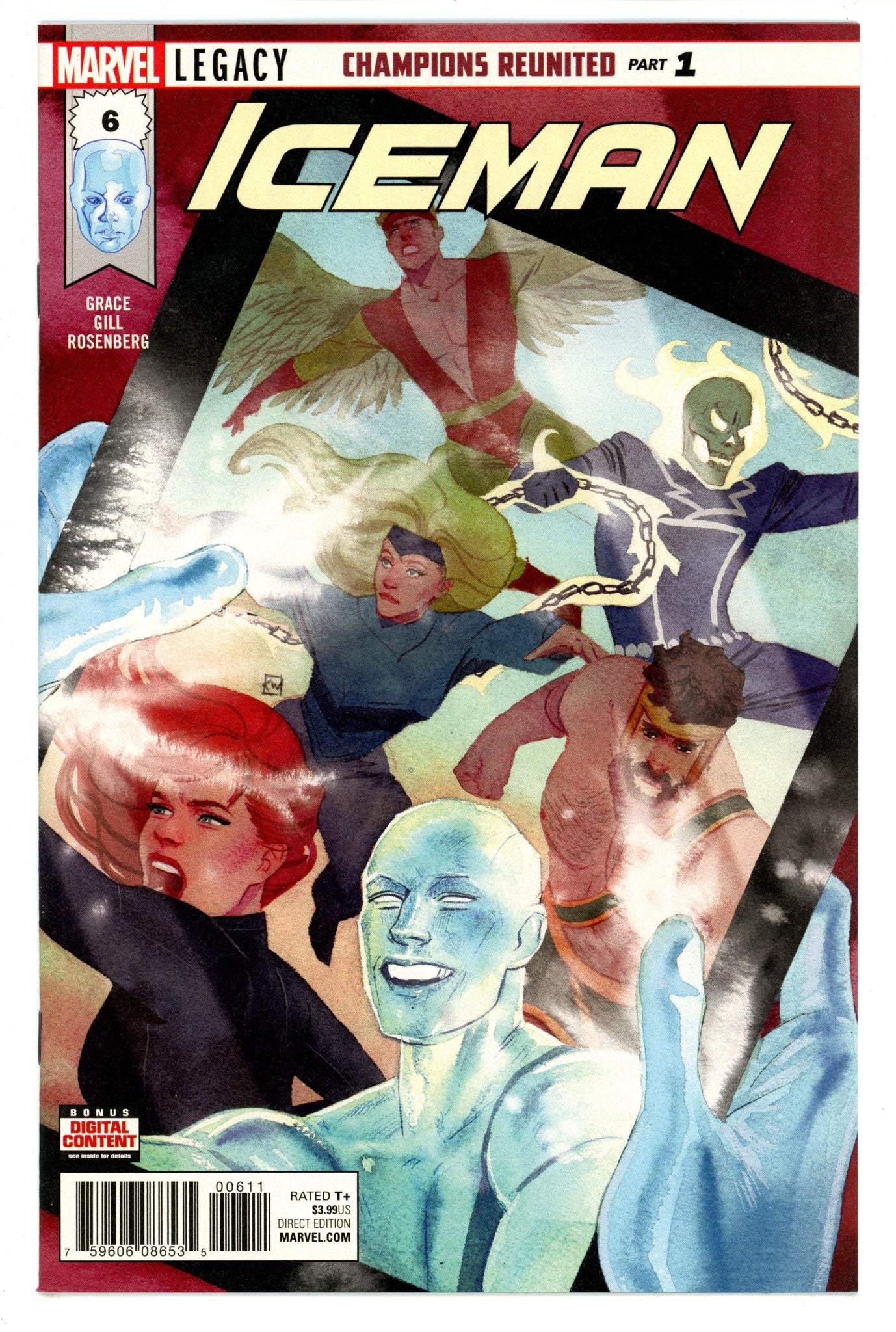 Iceman Vol 3 6 High Grade (2017) 