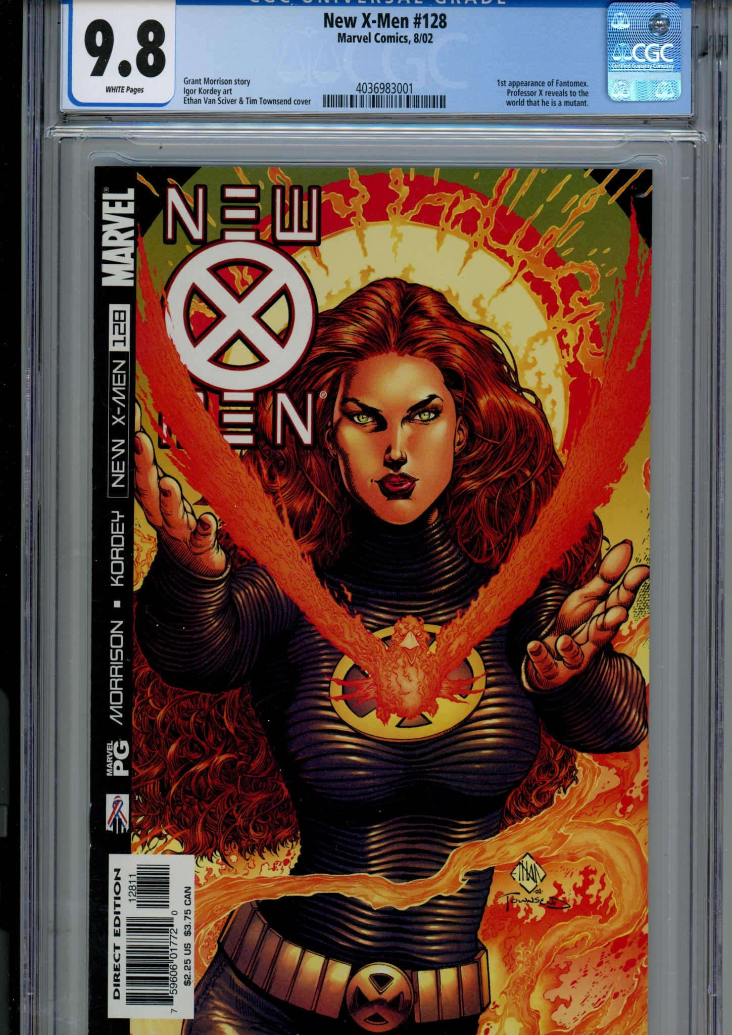New X-Men Vol 1 128 CGC 9.8 (NM/M) (2002) 