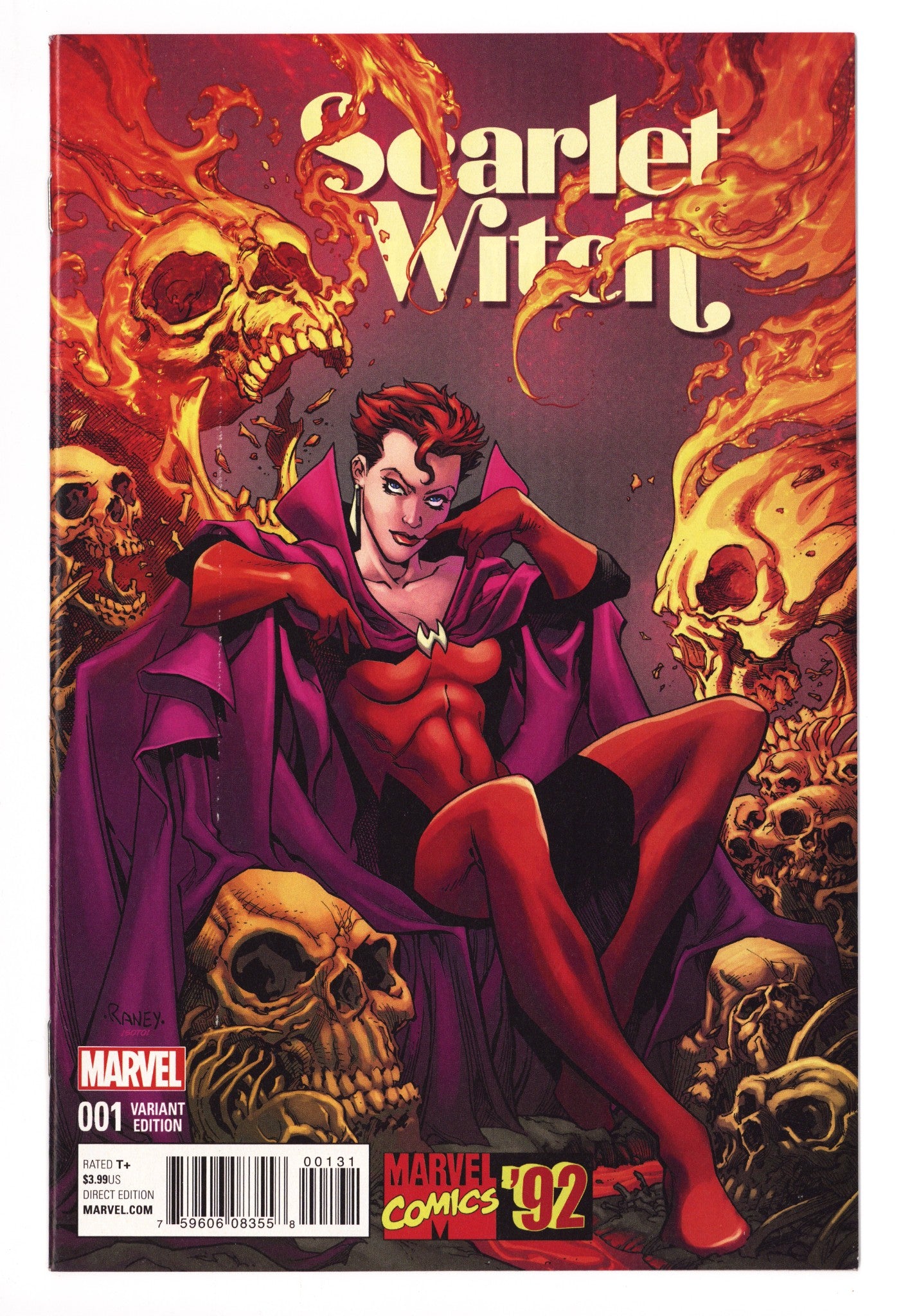 Scarlet Witch Vol 2 1 High Grade (2016) Raney Variant 
