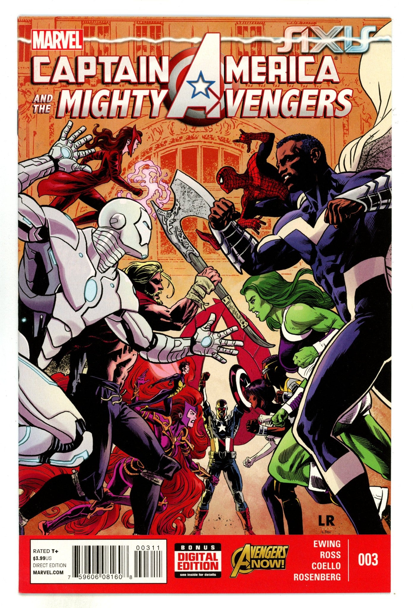 Captain America and the Mighty Avengers 3 High Grade (2015) 