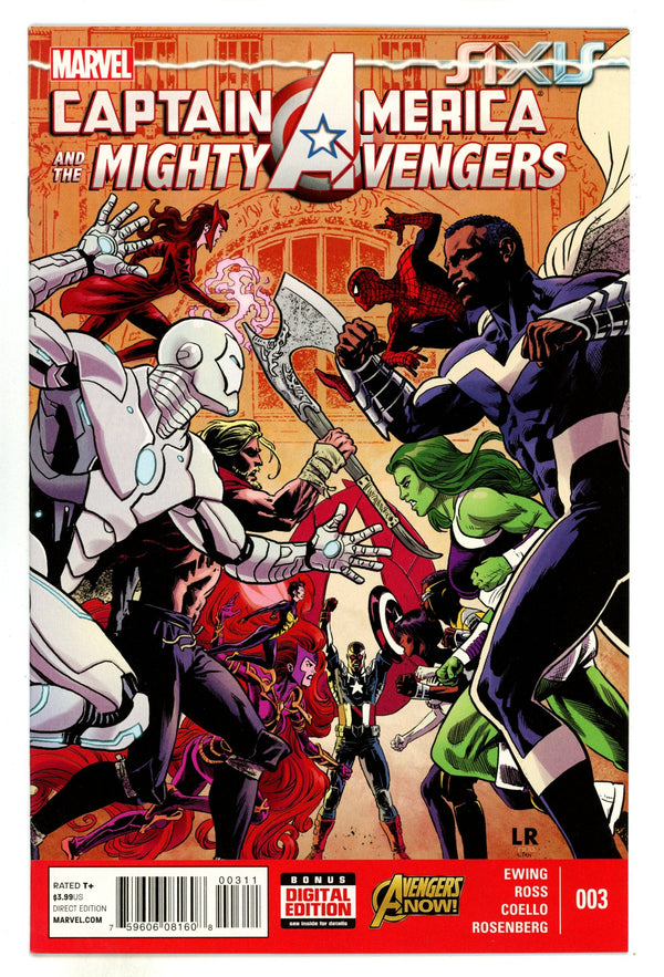 Captain America and the Mighty Avengers 3 High Grade (2015)