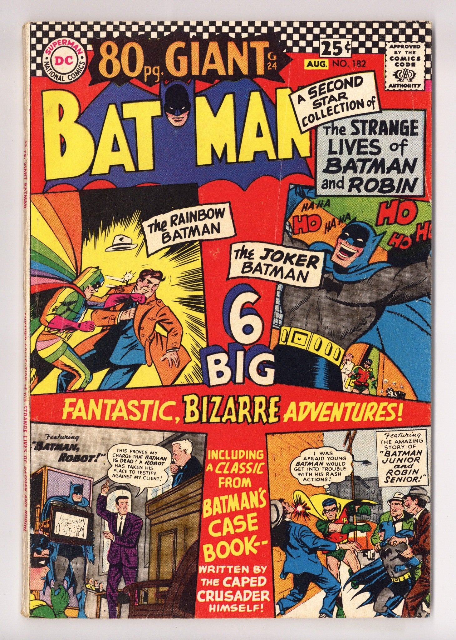 Batman Vol 1 182 VG/FN (5.0) (1966) 