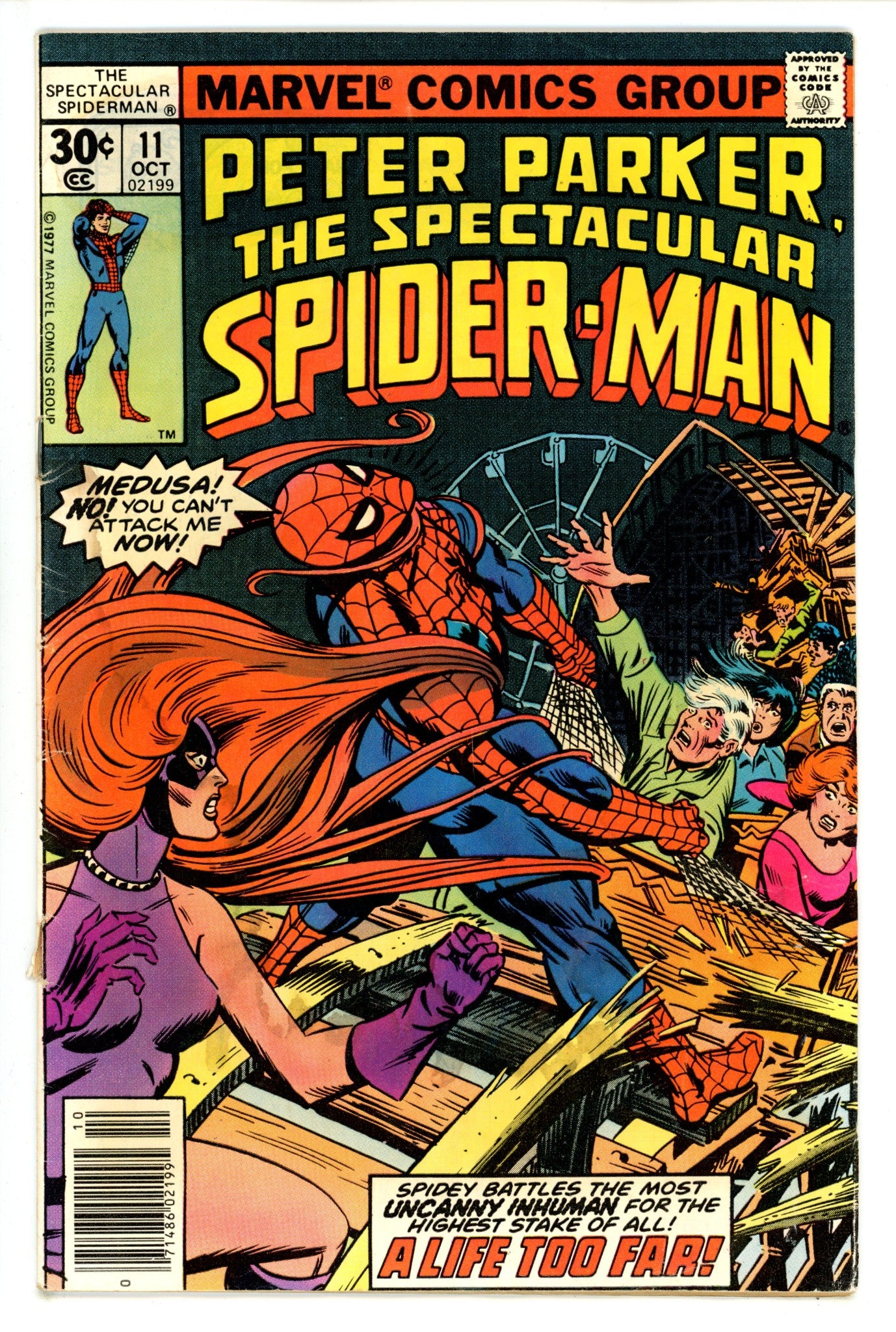 The Spectacular Spider-Man Vol 1 11 GD+ (1977)