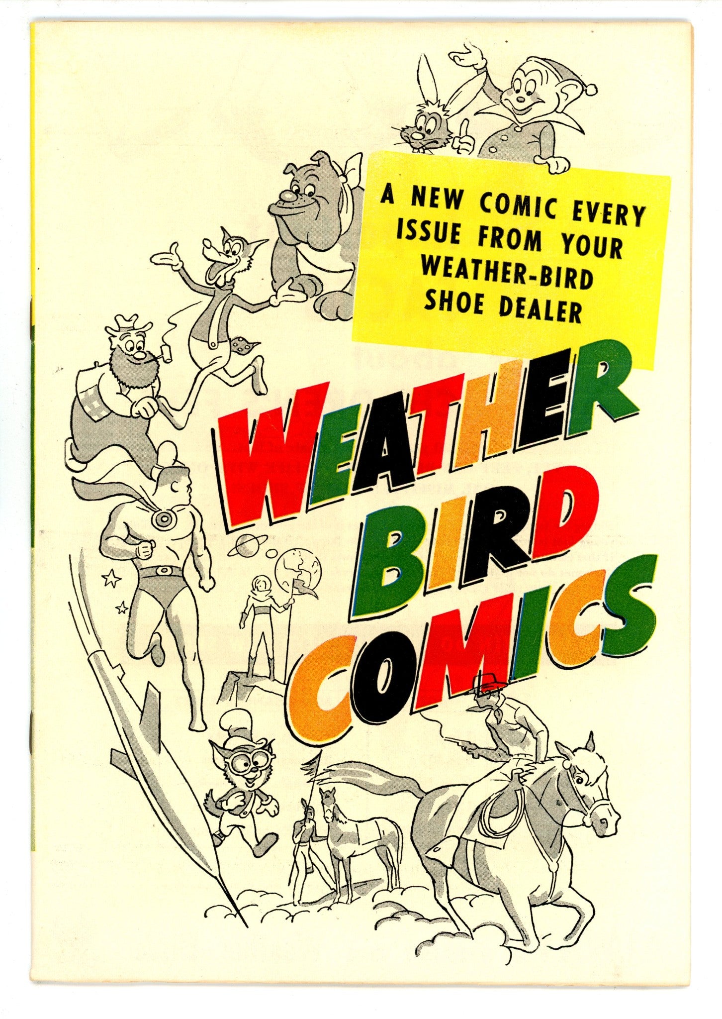 Weather Bird Comics [1] FN/VF (7.0) (1957) #13 Variant 