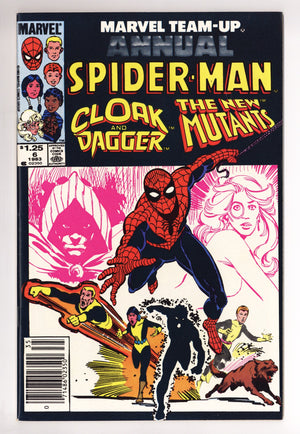 Marvel Team-Up Annual Vol 1 6 VF/NM (9.0) (1983) Canadian Price Variant