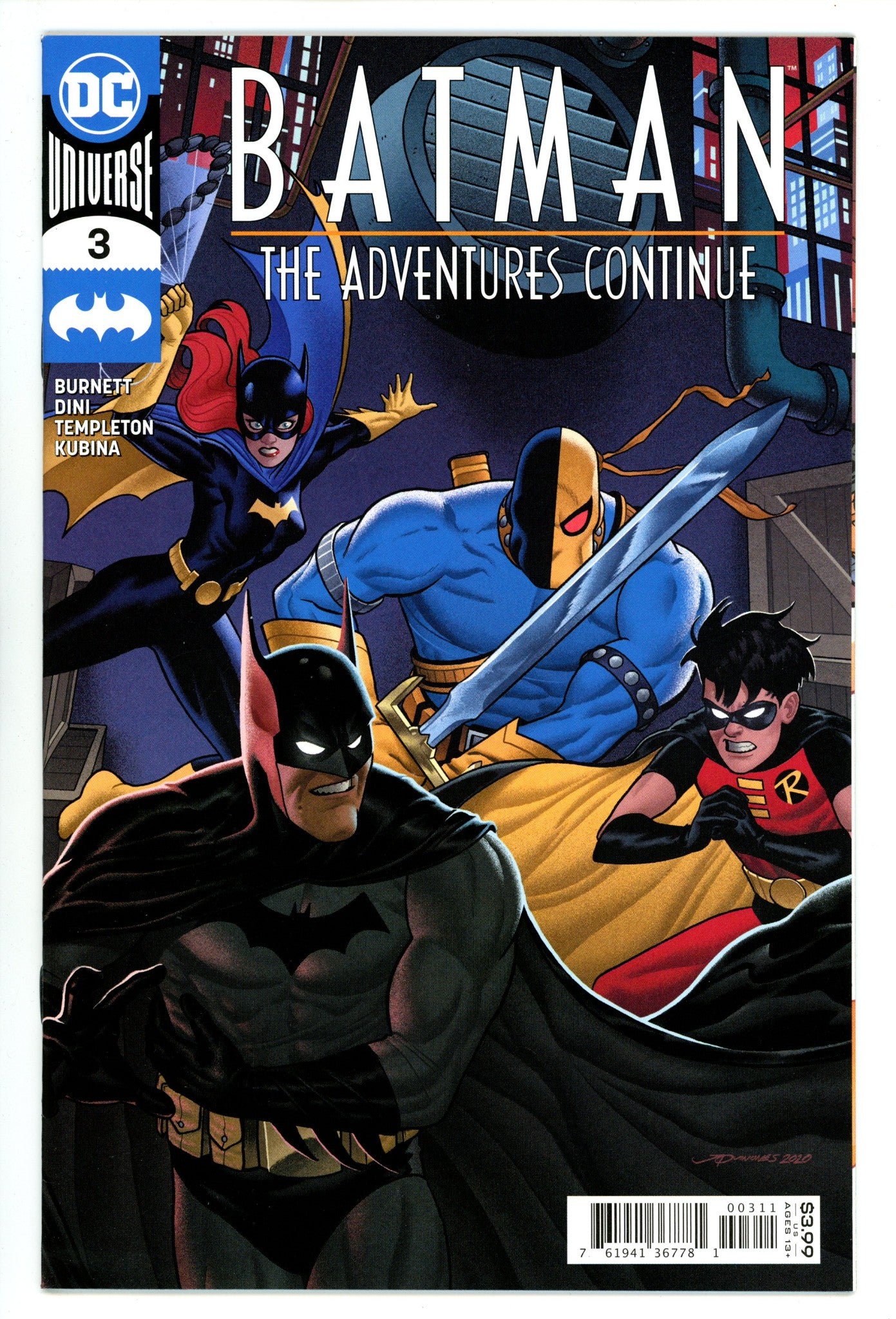 Batman: The Adventures Continue 3 High Grade (2020) 